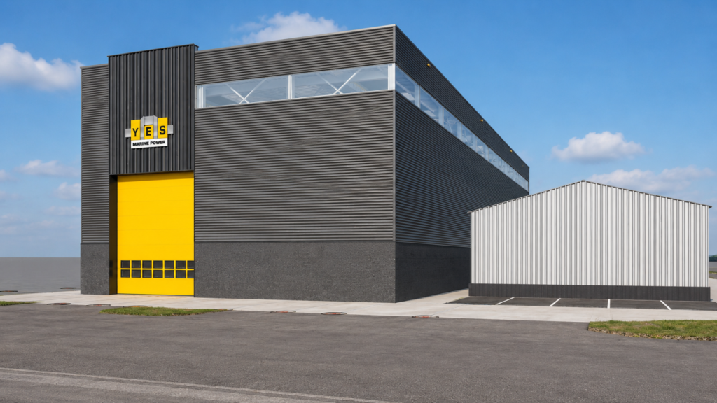 E&W installatie uitbreiding bedrijfspand YES in Yerseke