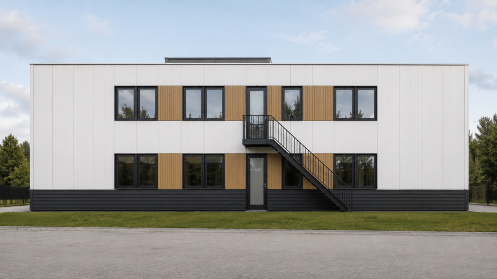E&W installatie 's-Gravenpolder, nieuwbouw migrantenhuisvesting