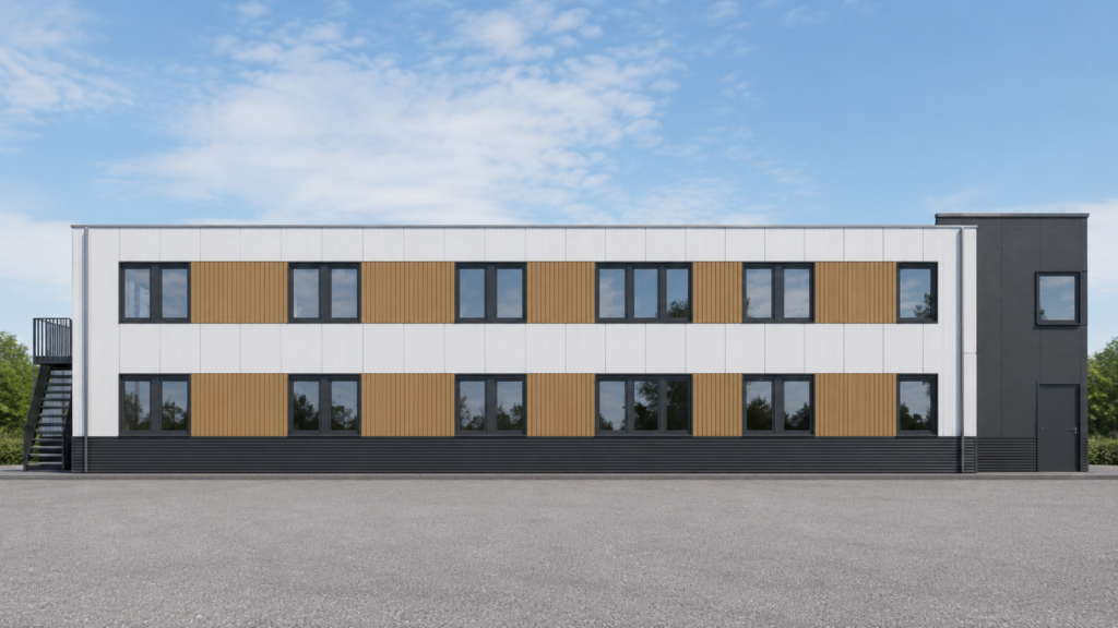 E&W installatie 's-Gravenpolder, nieuwbouw migrantenhuisvesting