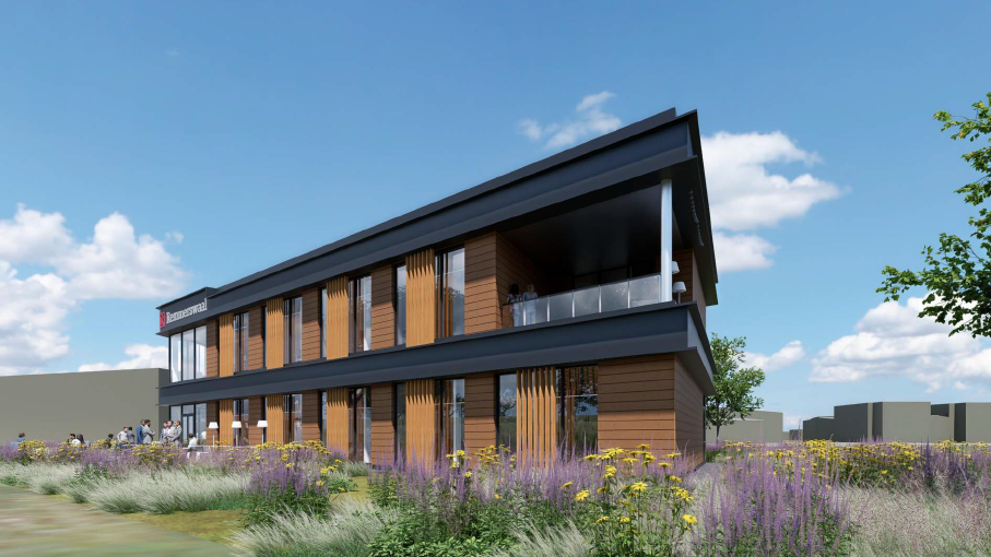 E&W-installatie kantoorpand Remmerswaal in Tholen